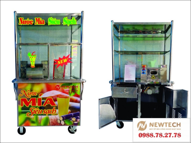 Máy ép mía liền bàn tk02 Pro New