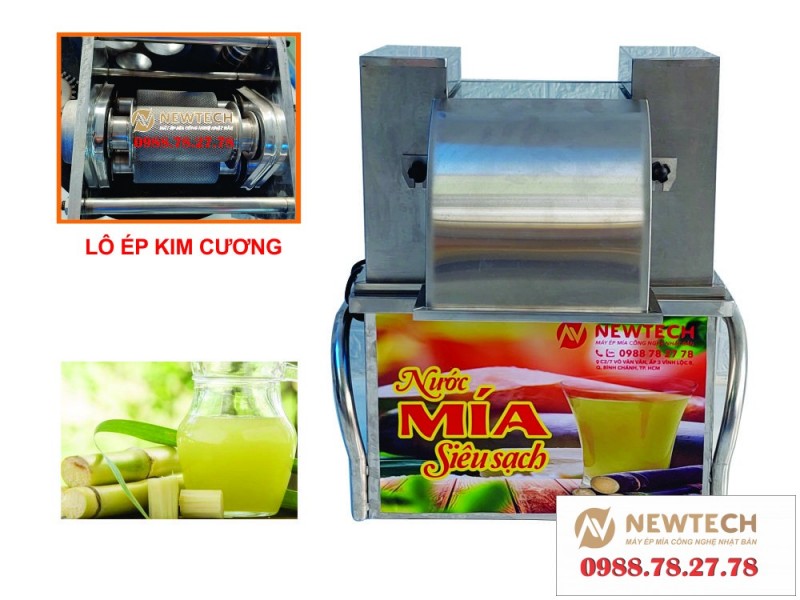 Máy ép mía F3 Pro New