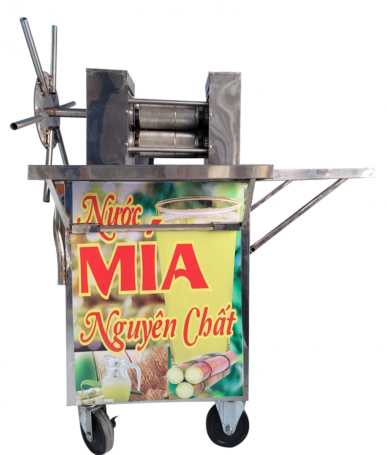 Những mẫu máy ép mía tay quay tạo bọt độc quyền tại Newtech